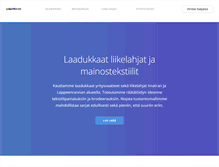 Tablet Screenshot of logotex.fi